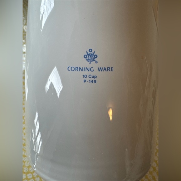 Corning Ware P-149 Blue Cornflower Stovetop 10 cup Percolator vintage Collectors - Picture 2 of 7